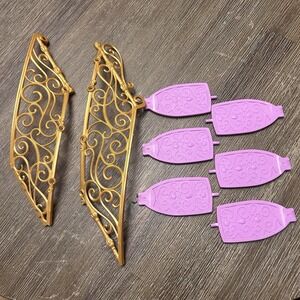 Disney Princess Ultimate Celebration Castle Dollhouse 6 Stair Threads 2 Banister